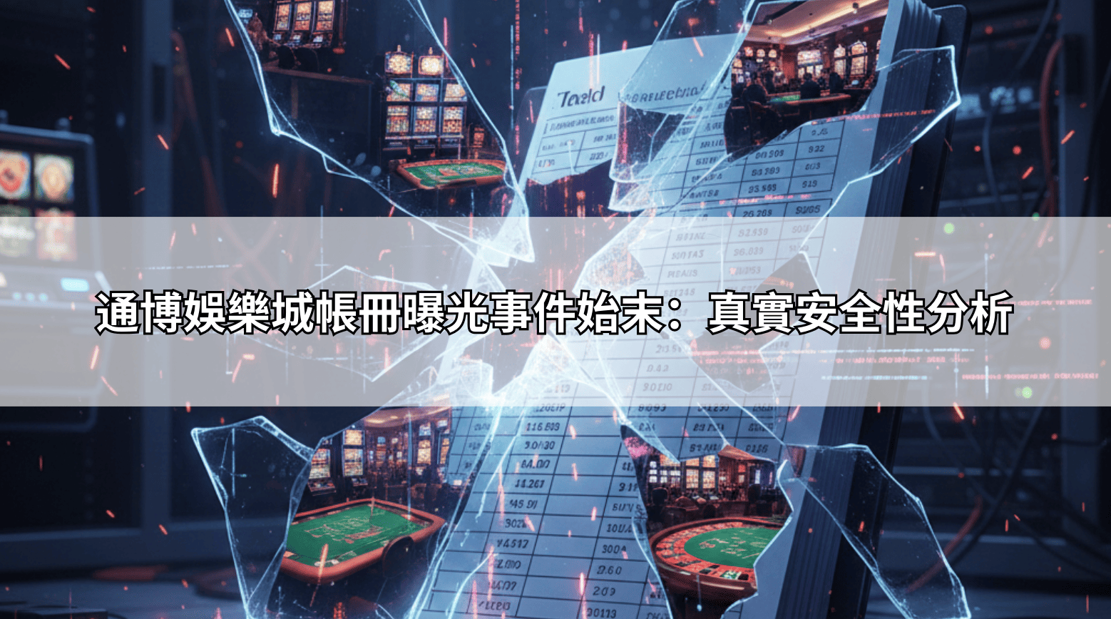 通博娛樂城帳冊曝光事件始末：真實安全性分析